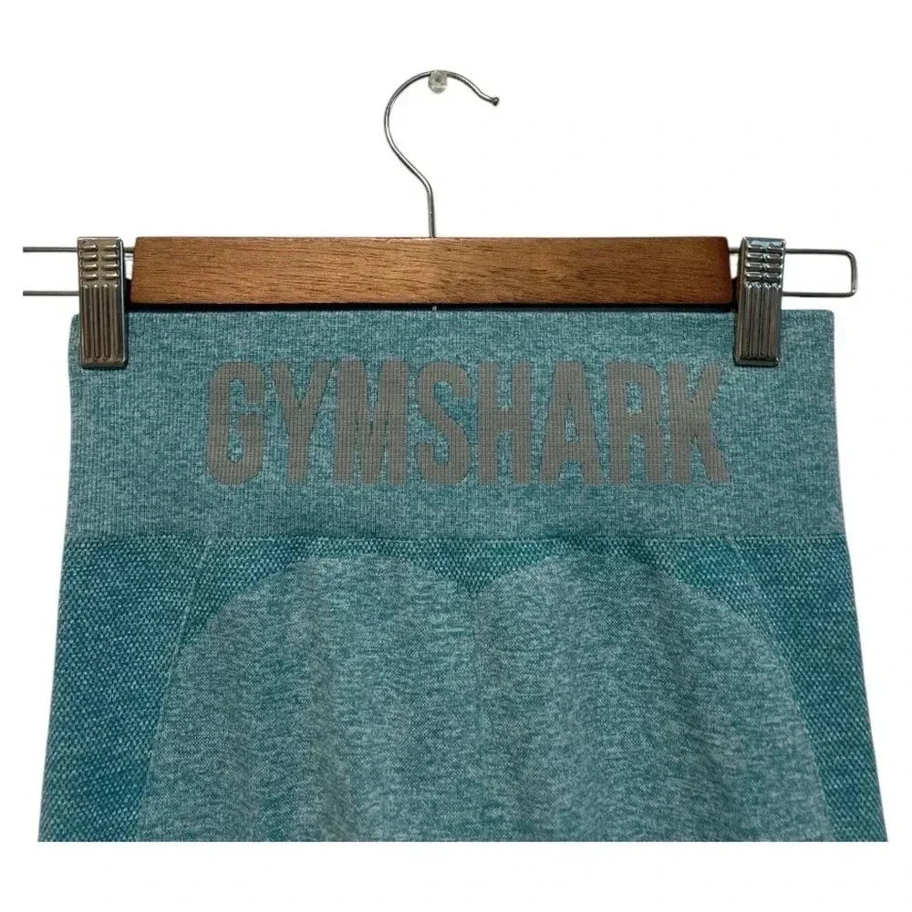 Gymshark FLEX HIGH WAISTED LEGGINGS blue Size S - Picture 5 of 10